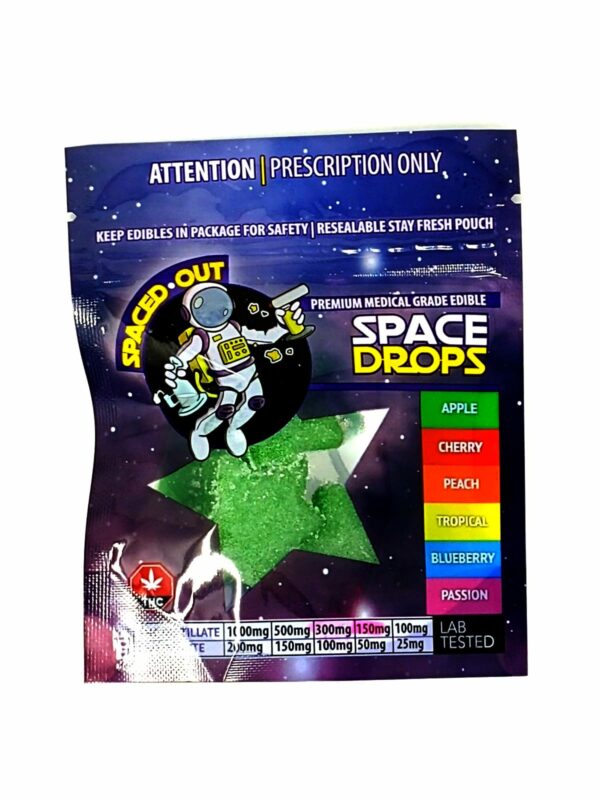 spaced out – space drops gummies (150mg)