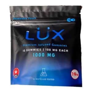 lux thc infused gummies 1,000mg